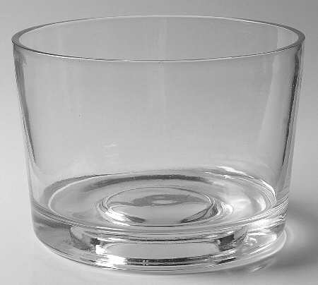 Woven Traditions Cornflower Glassware Trifle Bowl No Plastic Lid
