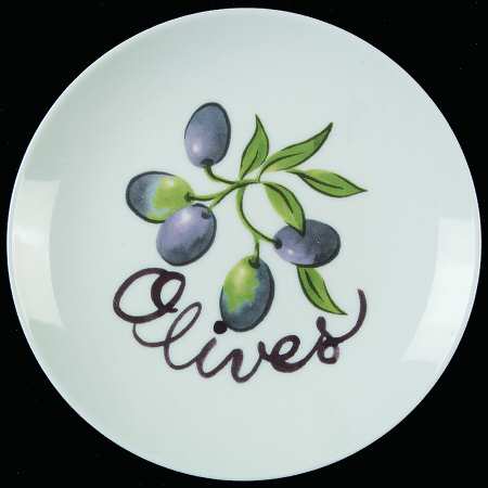 L110 Bread & Butter/Canape Plate