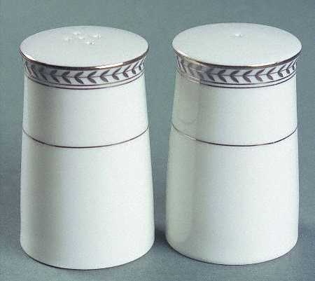 Claremont Platinum Salt & Pepper Set by Ralph Lauren China