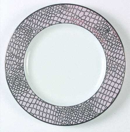 Estate Crocodile Accent Salad Plate