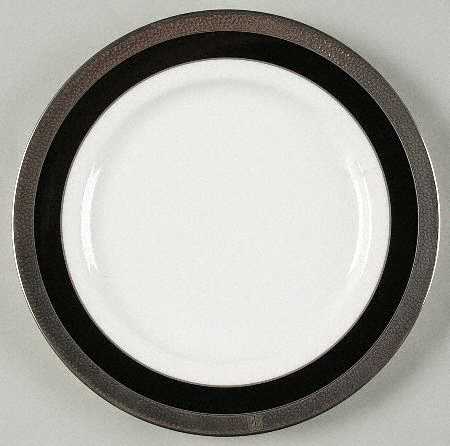 Hewitt Black Salad Plate