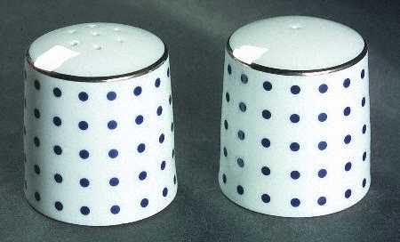 Petite Dot White Salt & Pepper Set