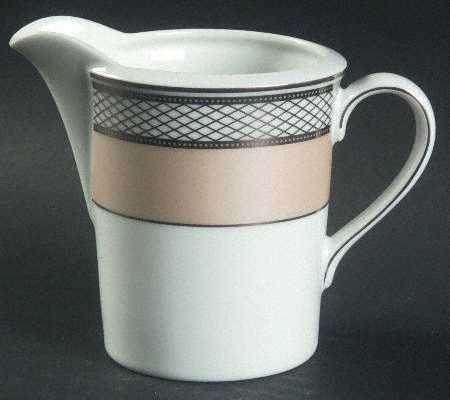 Silk Ribbon Ivory Creamer