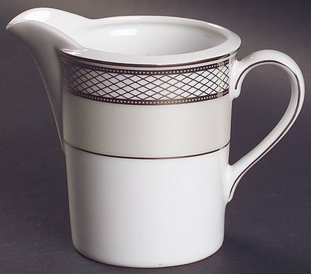 Silk Ribbon Pearl Creamer