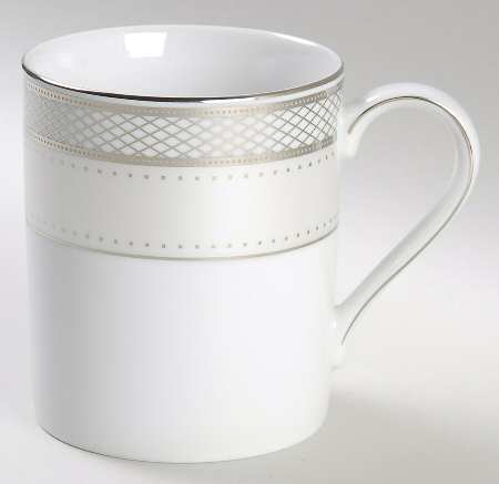 Silk Ribbon Pearl Mug