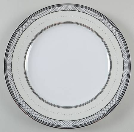 Silk Ribbon Pearl 12" Chop Plate (Round Platter)