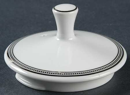 Silk Ribbon Slate Lid for Coffee Pot