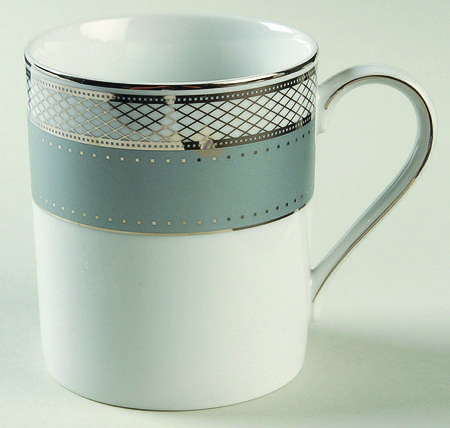 Silk Ribbon Slate Mug