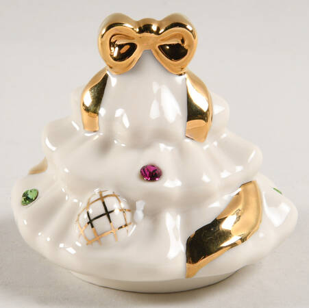 Jeweled Christmas Lid for Sugar Bowl