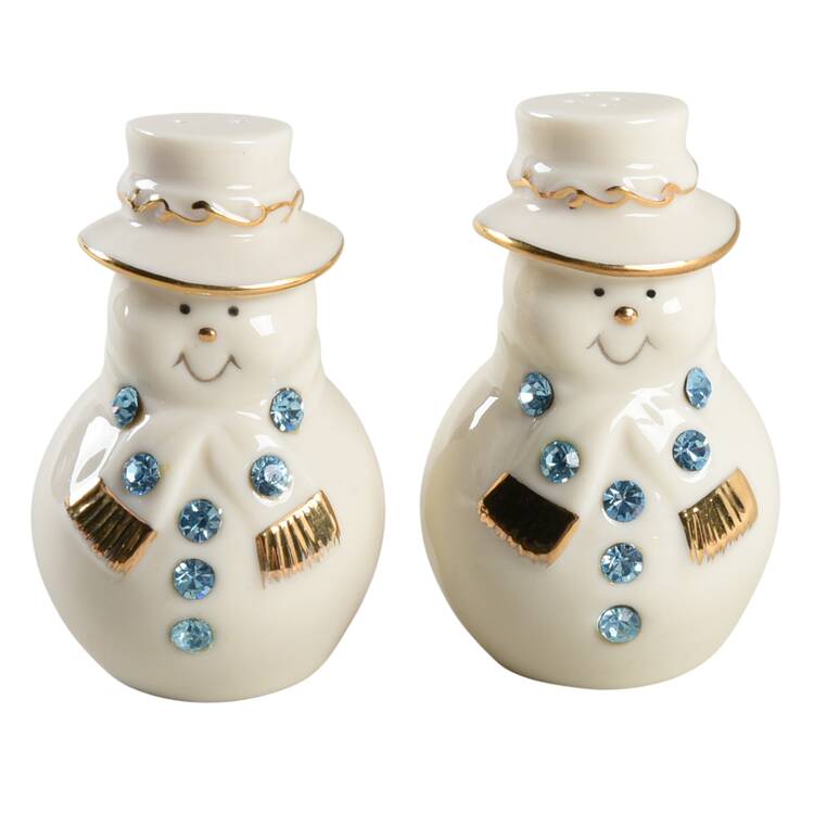 Jeweled Christmas Salt & Pepper Set