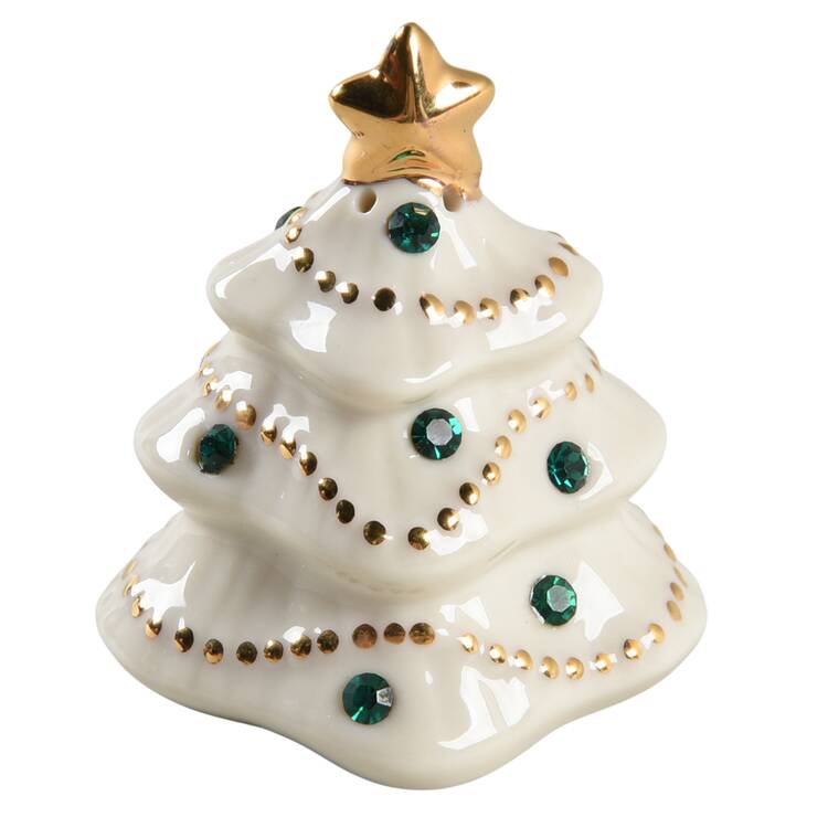 Jeweled Christmas Salt Shaker