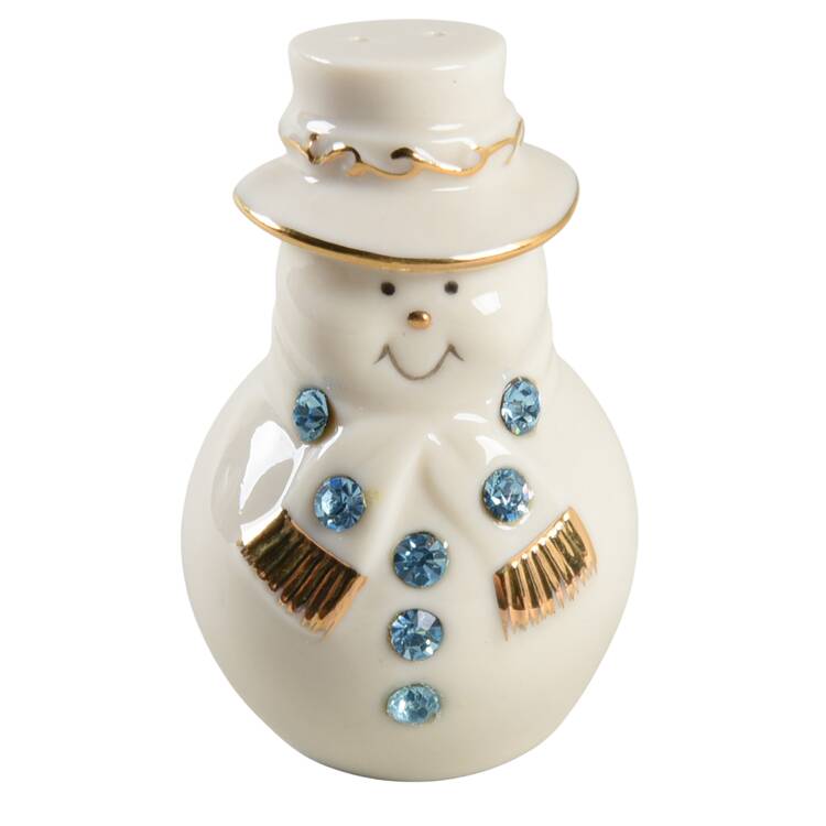 Jeweled Christmas Salt Shaker