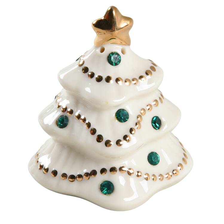 Jeweled Christmas Pepper Shaker