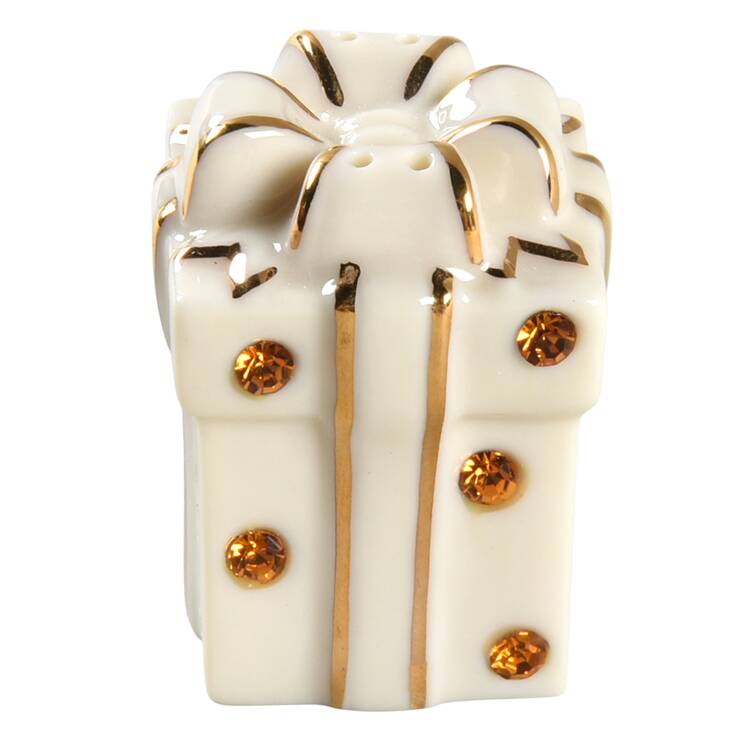 Jeweled Christmas Pepper Shaker