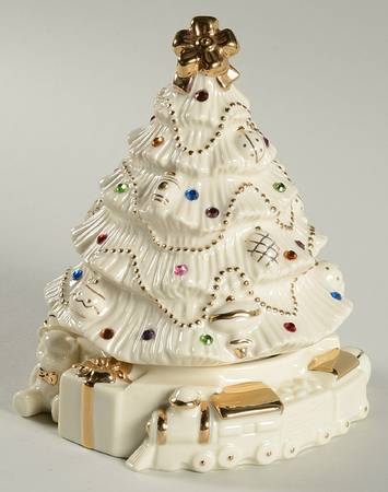 Jeweled Christmas Music Box