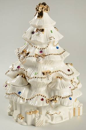 Jeweled Christmas (6 Pc) Figural Tea Light Candleholder