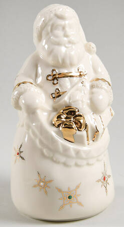 China Jewels Christmas Santa Votive Top