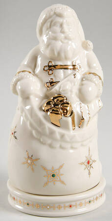 China Jewels Christmas Santa Votive (2 Pcs)