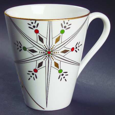 Merry and Bright Snowflake Mug by Lenox