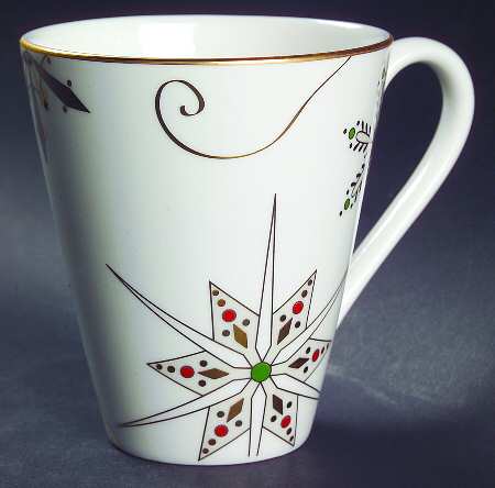 Merry and Bright Snowflake Mug by Lenox