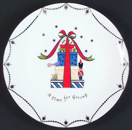 Merry and Bright A Time For Dessert/Pie Plate