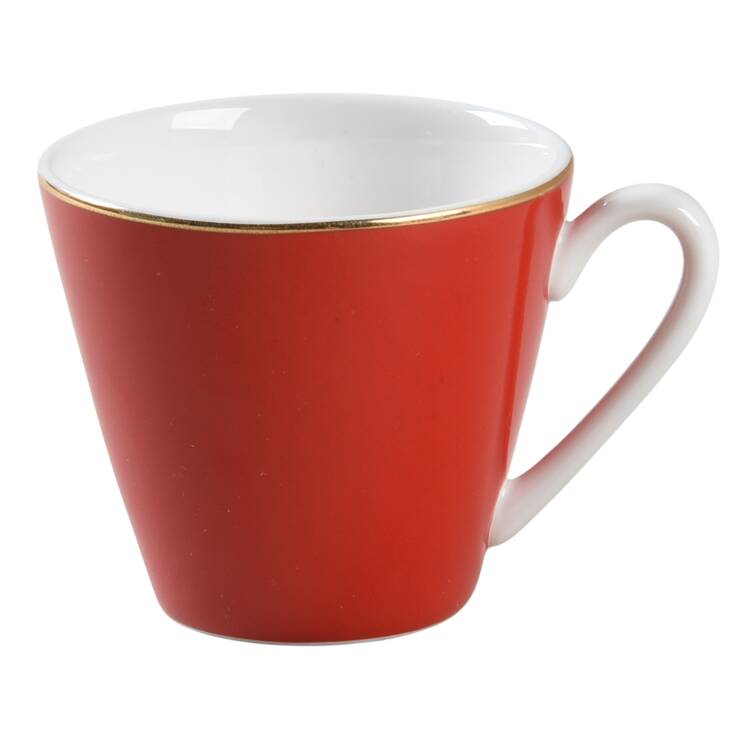 Peppermint Twist Flat Demitasse Cup