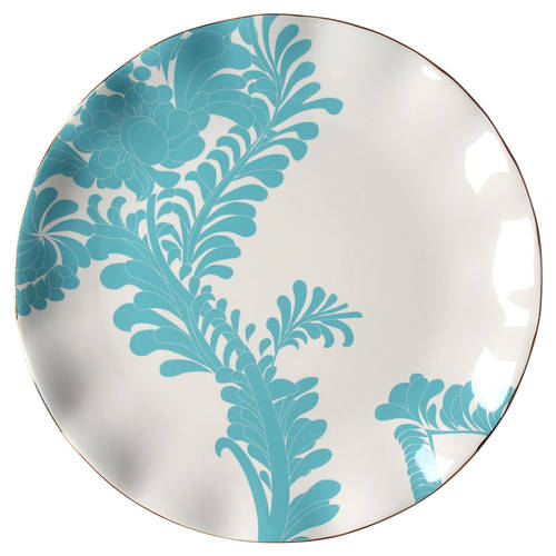 Gwinnett Lane Turquoise 13" Chop Plate (Round Platter)