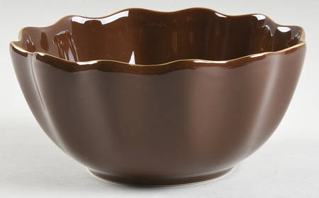 Gwinnett Lane Chocolate 5" All Purpose Bowl