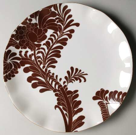 Gwinnett Lane Chocolate 13" Chop Plate (Round Platter)