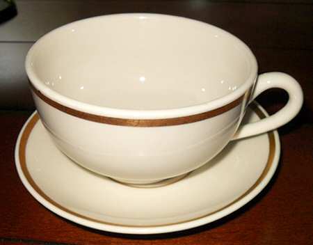 SCE120 Flat Cup & Saucer Set