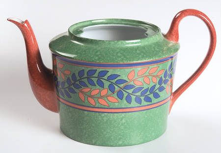 Louisiane Green Teapot No Lid
