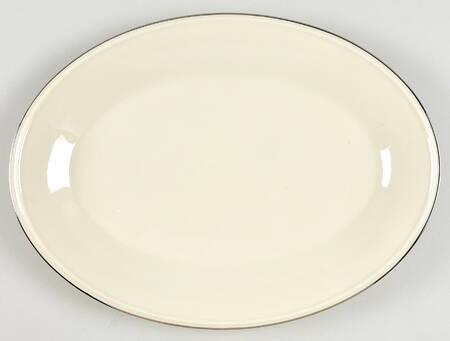 L117 14" Oval Serving Platter