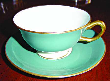 S377x11-1 Footed Cup & Saucer Set