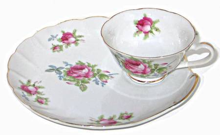 LEF58 Snack Plate & Cup Set