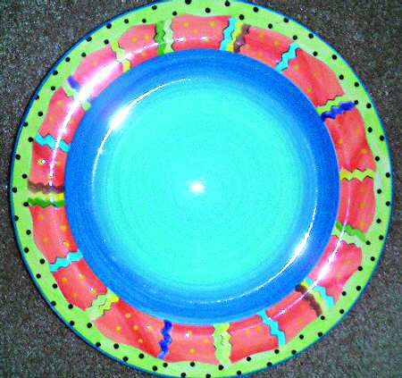 Mardi Gras 12" Chop Plate (Round Platter)
