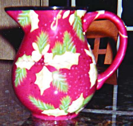 Holiday Bounty Pitcher
