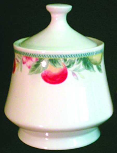 Citrus Marmalade Sugar Bowl & Lid