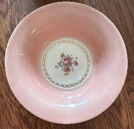English Rose Coupe Cereal Bowl