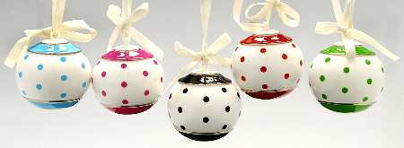 Larabee Dot Ornament - Set of 5