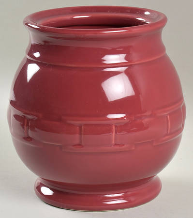 Woven Traditions Paprika Medium Canister No Lid