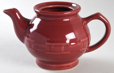 Woven Traditions Paprika Mini Teapot No Lid