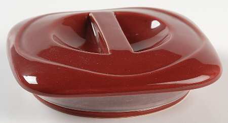 Woven Traditions Paprika Lid for Large Square Canister