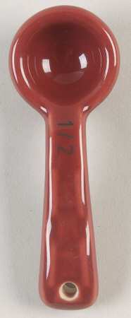 Woven Traditions Paprika 1/2 Teaspoon Ceramic Measuring Spoon