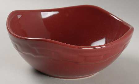 Woven Traditions Paprika Ripple Bowl