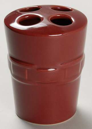 Woven Traditions Paprika Toothbrush Holder