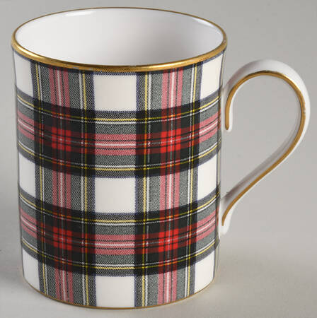 Tartan Red Mug