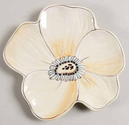 Casual Blues Sculpted Salad Plate