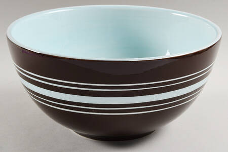 Casual Blues 9" Round Vegetable Bowl