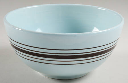 Casual Blues 8" Round Vegetable Bowl