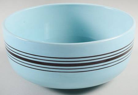 Casual Blues 8" Round Vegetable Bowl